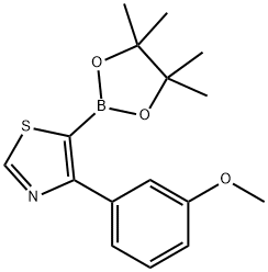 2223048-39-1 4-(3-Methoxyphenyl)thiazole-5-boronic acid pinacol ester