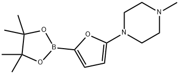 5-(N-Methylpiperazin-1-yl)furan-2-boronic acid pinacol ester|