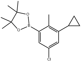 2223051-22-5 3-Chloro-5-cyclopropyl-6-methylphenylboronic acid pinacol ester