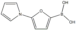 (5-(1H-吡咯-1-基)呋喃-2-基)硼酸 结构式