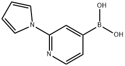 2-(1H-Pyrrol-1-yl)pyridine-4-boronic acid Struktur
