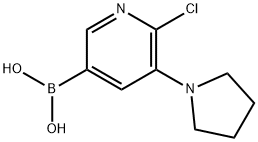 2225178-63-0 6-Chloro-5-(pyrrolidino)pyridine-3-boronic acid