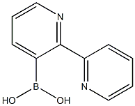 2,2'-Bipyridine-3-boronic acid Struktur