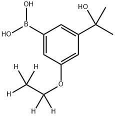 2225181-22-4 3-(1-Hydroxy-1-methylethyl)-5-(ethoxy-d5)-phenylboronic acid