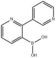 2,3'-Bipyridine-3-boronic acid 结构式