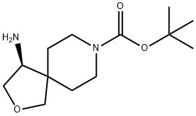 tert-Butyl (S)-4-amino-2-oxa-8-azaspiro[4.5]decane-8-carboxylate, 2227197-56-8, 结构式