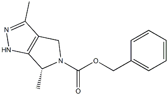 Benzyl (R)-3,6-dimethyl-4,6-dihydropyrrolo[3,4-c]pyrazole-5(1H)-carboxylate|苄基(R)-3,6-二甲基-4,6-二氢吡咯并[3,4-C]吡唑-5(1H)-羧酸盐
