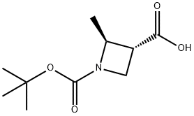 trans-1-tert-butoxycarbonyl-2-methyl-azetidine-3-carboxylic acid|1-(1,1-二甲基乙基) (2S,3R)-2-甲基-1,3-氮杂环丁烷二羧酸酯