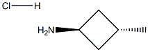 trans-3-methylcyclobutan-1-amine hydrochloride, 2231666-45-6, 结构式