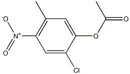 (2-chloro-5-methyl-4-nitro-phenyl) acetate, 2231674-06-7, 结构式