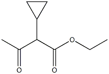 ethyl 2-cyclopropyl-3-oxobutanoate Structure