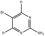 5-bromopyrimidin-4,6-d2-2-amine Structure