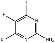 4-bromopyrimidin-5,6-d2-2-amine|
