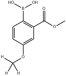 (4-(methoxy-d3)-2-(methoxycarbonyl)phenyl)boronic acid|