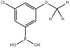 (3-chloro-5-(methoxy-d3)phenyl)boronic acid|