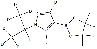 2241877-31-4 1-(propan-2-yl-d7)-4-(4,4,5,5-tetramethyl-1,3,2-dioxaborolan-2-yl)-1H-pyrazole-3,5-d2