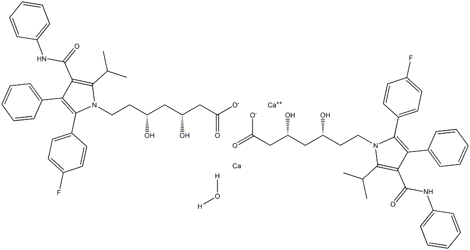阿托伐他汀钙杂质39,2243639-97-4,结构式