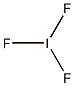 フッ化ヨウ素（III） 化学構造式