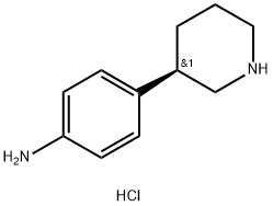 (R)-4-(piperidin-3-yl)aniline dihydrochloride,2256054-97-2,结构式