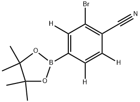2-bromo-4-(4,4,5,5-tetramethyl-1,3,2-dioxaborolan-2-yl)benzonitrile-3,5,6-d3|