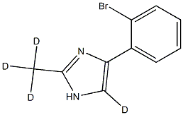4-(2-bromophenyl)-2-(methyl-d3)-1H-imidazole-5-d|