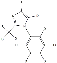 2256713-01-4 1-(3-bromophenyl-2,4,5,6-d4)-2-(methyl-d3)-1H-imidazole-4,5-d2