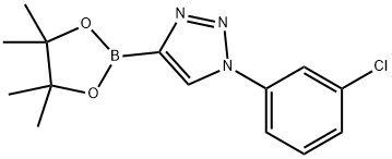 2256758-11-7 1-(3-chlorophenyl)-4-(4,4,5,5-tetramethyl-1,3,2-dioxaborolan-2-yl)-1H-1,2,3-triazole