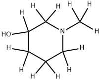 1-(methyl-d3)piperidin-2,2,3,4,4,5,5,6,6-d9-3-ol Structure