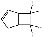 Bicyclo[3.2.0]hept-2-ene, 6,6,7,7-tetrafluoro- 化学構造式