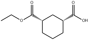 1,3-Cyclohexanedicarboxylic acid, 1-ethyl ester, (1S,3R)-|