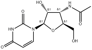 3'-N-Acetyl-3'-amino-3'-deoxyuridine Structure