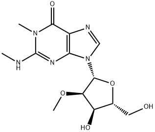 N1,N2-Dimethyl-2'-O-methylguanosine Structure