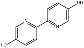 2,2'-ビピリジン-5,5'-ジオール 化学構造式