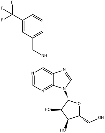 N6-(3-Trifluoromethylbenzyl)adenosine,23661-03-2,结构式
