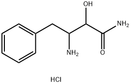 3-Amino-2-hydroxy-4-phenylbutanamide hydrochloride Structure