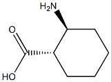 (1S,2S)-2-aMinocyclohexane-1-carboxylic acid Structure
