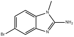 5-bromo-1-methyl-1H-1,3-benzodiazol-2-amine Struktur