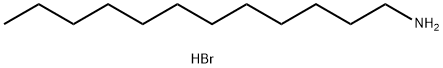ドデシルアミン臭化水素酸塩 化学構造式