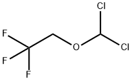Dichloromethyl 2,2,2-trifluoroethyl ether Struktur