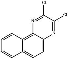 Benzo[f]quinoxaline, 2,3-dichloro- Structure