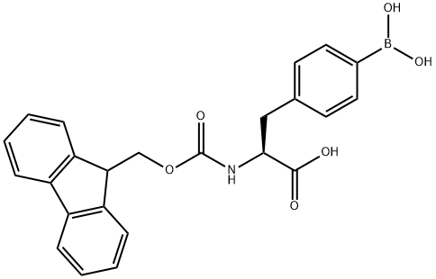 Fmoc-4-Borono-L-Phenylalanine Structure