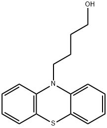 10H-Phenothiazine-10-butanol Structure