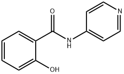 2-hydroxy-N-(pyridin-4-yl)benzamide Struktur