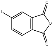 4-碘邻苯二甲酸酐,28418-89-5,结构式