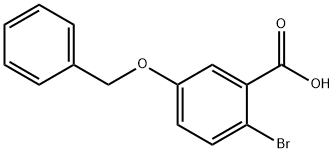 5-(苄氧基)-2-溴苯甲酸,286434-38-6,结构式
