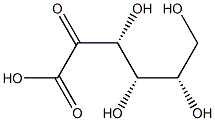 L-arabino-2-ヘキスロソン酸 化学構造式
