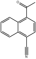 4-乙酰基-1-萘甲腈,29139-00-2,结构式