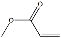 acrylic acid methyl ester Struktur