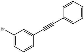 1-bromo-3-(phenylethynyl)benzene Struktur