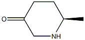 (R)-6-methylpiperidin-3-one, 299182-31-3, 结构式